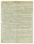 Text: [Document giving Ferdinand Louis Huth instructions regarding the runn…