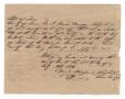 Primary view of [Document certifying Louis Huth's election as Justice of the Peace for Precinct No. 6, July 25, 1846]