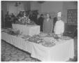 Photograph: [Buffet table at the Perry Hotel]