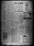 Thumbnail image of item number 2 in: 'The Schulenburg Sticker (Schulenburg, Tex.), Vol. 6, No. 13, Ed. 1 Thursday, November 2, 1899'.