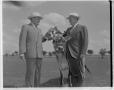 Photograph: [Governor Beauford H. Jester and Herman Heep]