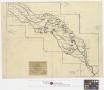 Thumbnail image of item number 1 in: '[Map of the potential lakes along the Brazos River and its tributaries]'.