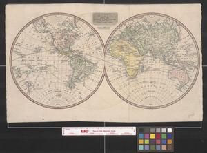 Primary view of The world, with the tracts & discoveries of the latest navigators.