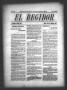Thumbnail image of item number 1 in: 'El Regidor. (San Antonio, Tex.), Vol. 8, No. 336, Ed. 1 Saturday, October 19, 1895'.
