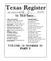 Journal/Magazine/Newsletter: Texas Register, Volume 16, Number 83, (Part I), Pages 6319-6439, Nove…