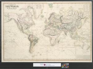 Primary view of A Chart of the World on Mercator's Projection : Reduced from the large chart by J. Purdy, 1824.