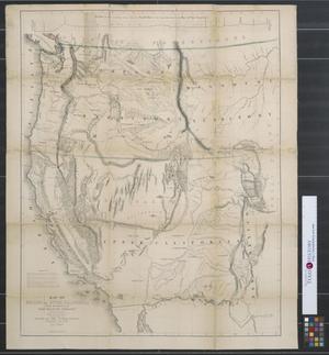Primary view of object titled 'Map of Oregon and Upper California : from the surveys of John Charles Frémont and other authorities.'.