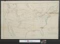 Primary view of [Map of the United States showing locks and railroads with proposed improvements to the Welland Canal]
