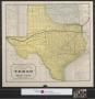Map: A geographically correct map of the State of Texas: Compiled from act…