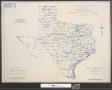 Primary view of Power transmission lines and power plants in Texas.