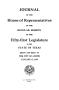 Primary view of Journal of the House of Representatives of the Regular Session of the Fifty-First Legislature of the State of Texas, Volume 1