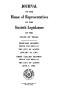 Legislative Document: Journal of the House of Representatives of the Sixtieth Legislature o…