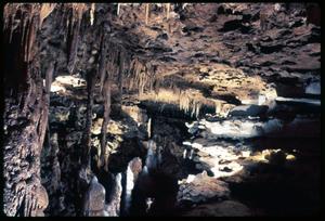 [Stalactites and Stalagmites in Cave]
