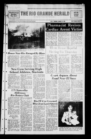 Primary view of object titled 'The Rio Grande Herald (Rio Grande City, Tex.), No. 12, Ed. 1 Thursday, January 28, 1988'.