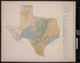 Map: General soil map of Texas