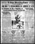 Primary view of El Paso Morning Times (El Paso, Tex.), Vol. 36TH YEAR, Ed. 1, Wednesday, October 4, 1916