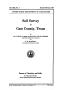 Book: Soil survey of Cass County, Texas