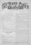 Thumbnail image of item number 1 in: 'The Texas Miner, Volume 1, Number 25, July 7, 1894'.