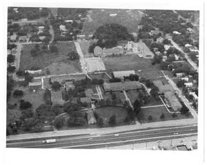 Primary view of object titled 'Aerial view of Concordia University'.