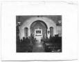 Photograph: [Church Interior and Altar]