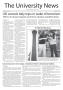 Newspaper: The University News (Irving, Tex.), Vol. 26, No. 3, Ed. 1 Wednesday, …