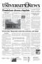 Newspaper: The University News (Irving, Tex.), Vol. 33, No. 24, Ed. 1 Wednesday,…