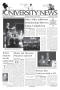 Newspaper: The University News (Irving, Tex.), Vol. 36, No. 7, Ed. 1 Wednesday, …