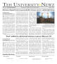 Newspaper: The University News (Irving, Tex.), Vol. [35], No. [19], Ed. 1 Thursd…