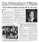Newspaper: The University News (Irving, Tex.), Vol. 36, No. 6, Ed. 1 Tuesday, Oc…