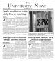Thumbnail image of item number 1 in: 'The University News (Irving, Tex.), Vol. 37, No. 5, Ed. 1 Tuesday, October 4, 2011'.
