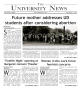 Primary view of The University News (Irving, Tex.), Vol. 37, No. 8, Ed. 1 Tuesday, November 1, 2011