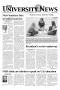 Primary view of The University News (Irving, Tex.), Vol. 32, No. 7, Ed. 1 Wednesday, October 23, 2002