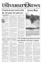 Primary view of The University News (Irving, Tex.), Vol. 32, No. 18, Ed. 1 Wednesday, March 26, 2003