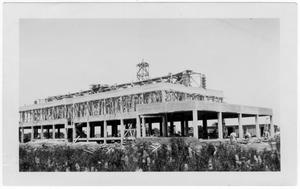 Primary view of object titled 'Kilian Hall under construction'.