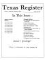 Primary view of Texas Register, Volume 15, Number 96, (Volume 1), Pages 7463-7503, December 25, 1990