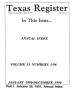 Journal/Magazine/Newsletter: Texas Register: Annual Index January 1990 - December 1990, Volume 15 …