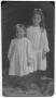 Photograph: [Two Young Girls in Dresses]