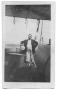 Thumbnail image of item number 1 in: '[Captain Larsson Standing on Boat]'.