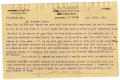 Legal Document: [Memo from J. M Pearson to Charles B. Moore, October 30, 1901]