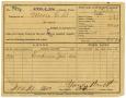Legal Document: [Receipt for taxes paid, November 21, 1900]