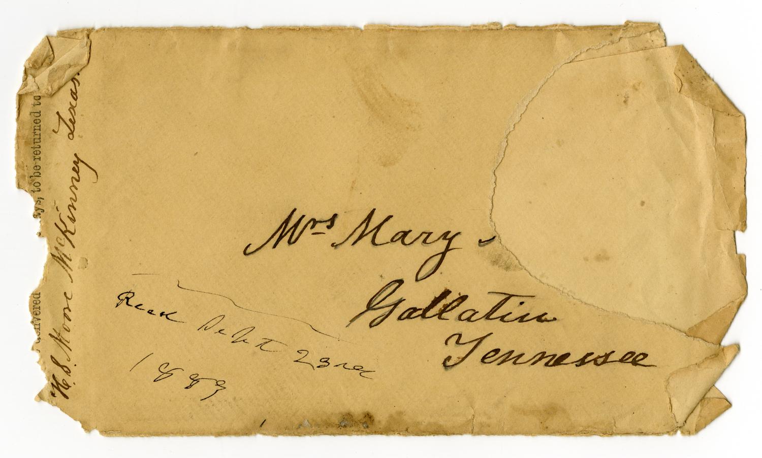[Letters from Henry S. Moore to Charles B. Moore, September 14-18, 1889]
                                                
                                                    [Sequence #]: 7 of 8
                                                