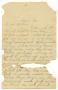 Letter: [Letter from Linnet Moore to her mother Mary Moore, November 11, 1897]