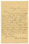 Letter: [Letter from Sue Warren to Mary Moore, January 5, 1900]