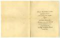 Text: [Invitation from Mr. and Mrs. William A. Shaw for Mr. and Mrs. Claude…