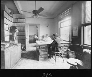 Primary view of object titled '[Southern Pine Lumber Company Billing Clerk's Office]'.