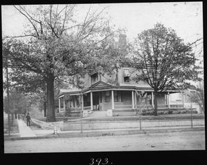 Primary view of object titled '[Thomas Lewis Latane Temple Home - from West]'.