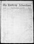 Newspaper: The Bastrop Advertiser (Bastrop, Tex.), Vol. 22, No. 20, Ed. 1 Saturd…