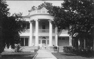Primary view of object titled '[John M. Moore Home in 1914]'.