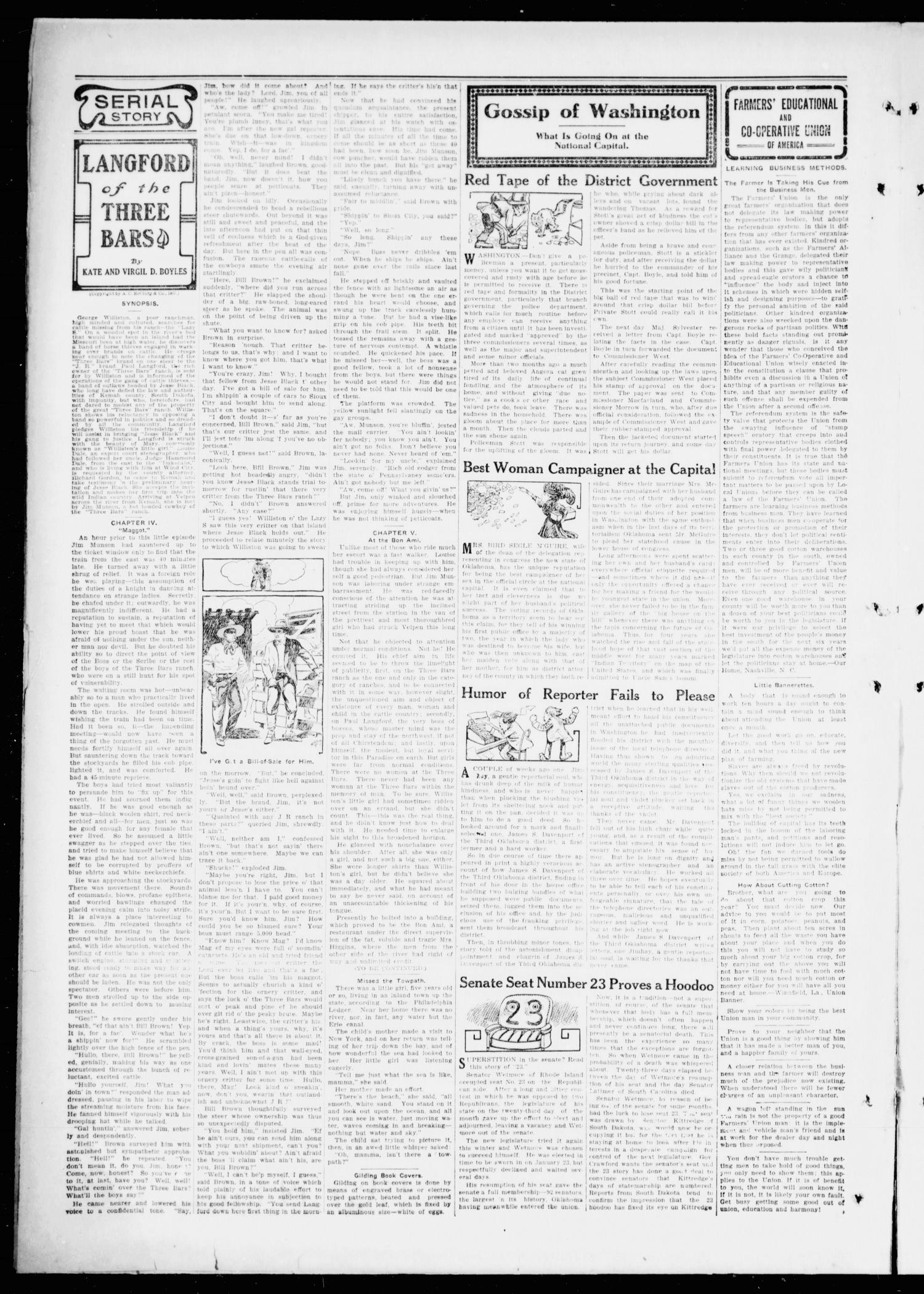 The Bastrop Advertiser (Bastrop, Tex.), Vol. 55, No. 51, Ed. 1 Saturday, March 28, 1908
                                                
                                                    [Sequence #]: 4 of 8
                                                