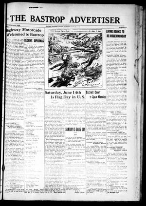 Primary view of object titled 'The Bastrop Advertiser (Bastrop, Tex.), Vol. 77, No. 13, Ed. 1 Thursday, June 12, 1930'.